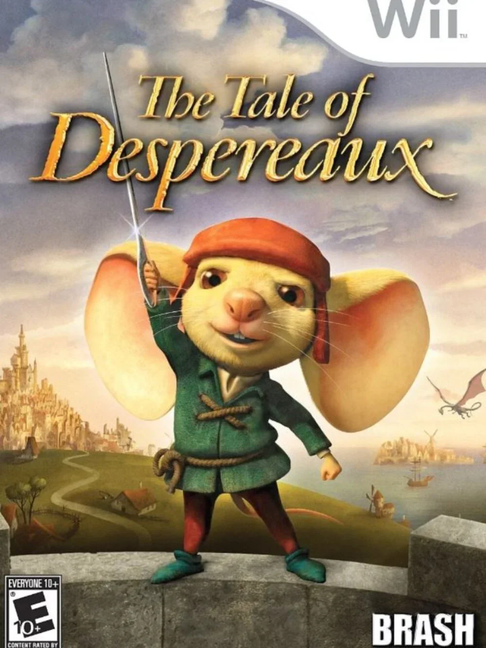 The Tale of Despereaux Nintendo Wii 2008 Complete Tested Works Family Adventure